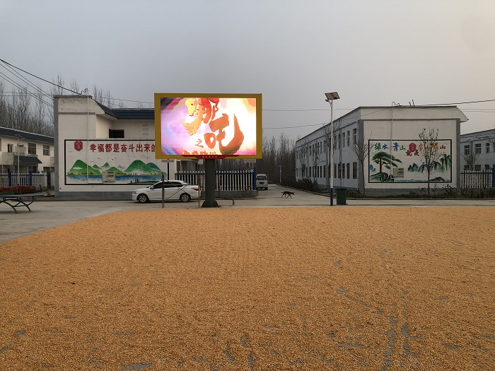 鎮(zhèn)江戶外led廣告牌,LED單柱戶外廣告牌